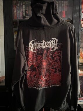 SVDDEN DEATH "Sorcerer" Men's Black Pullover Hoodie